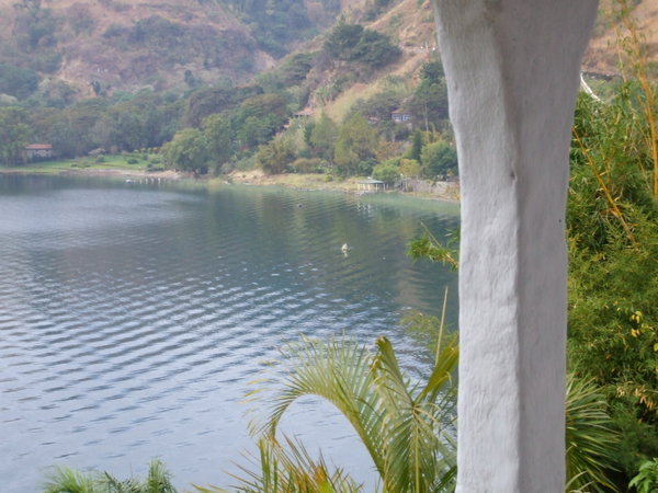 The lake from Hotel balcony