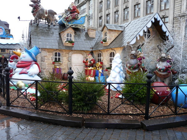 Christmas decorations in Lille