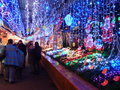 Christmas lights stall
