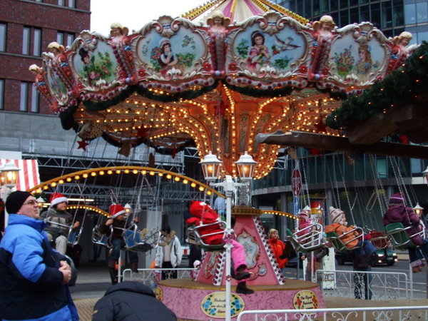 Decorated Merry-go-round