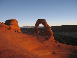 Delicate Arch - Sunset view 3