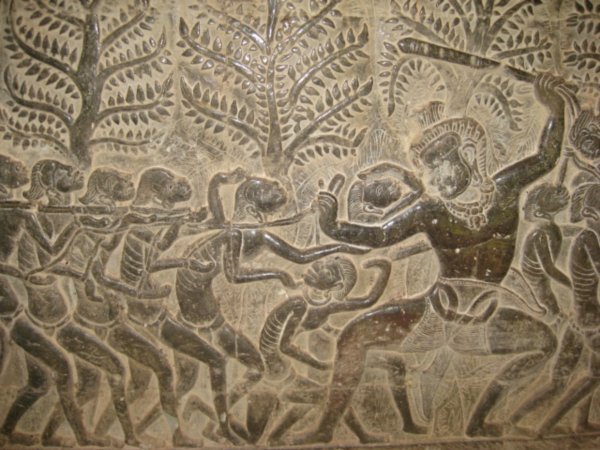 Bas Reliefs ANGKOR WAT ANKOR, CAMBODIA (5)