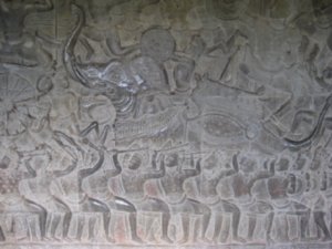 Bas Reliefs ANGKOR WAT ANKOR, CAMBODIA (1)