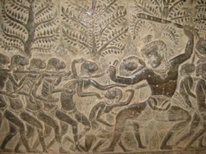 Bas Reliefs ANGKOR WAT ANKOR, CAMBODIA (5)