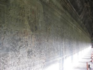 Bas Reliefs ANGKOR WAT ANKOR, CAMBODIA