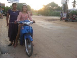 Morning Sunrise Leaving Siem Reap, Cambodia